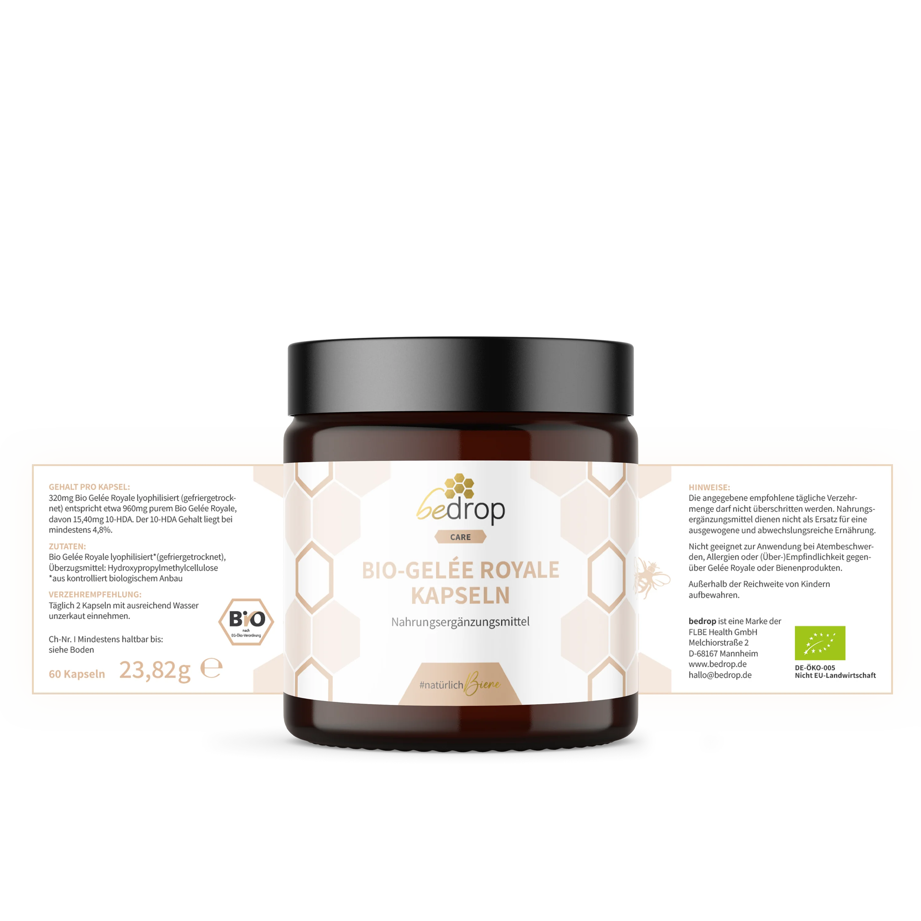 Wohlfühlset | Bee Cream (Bienengiftsalbe) + Gelée Royale Kapseln - Image 8