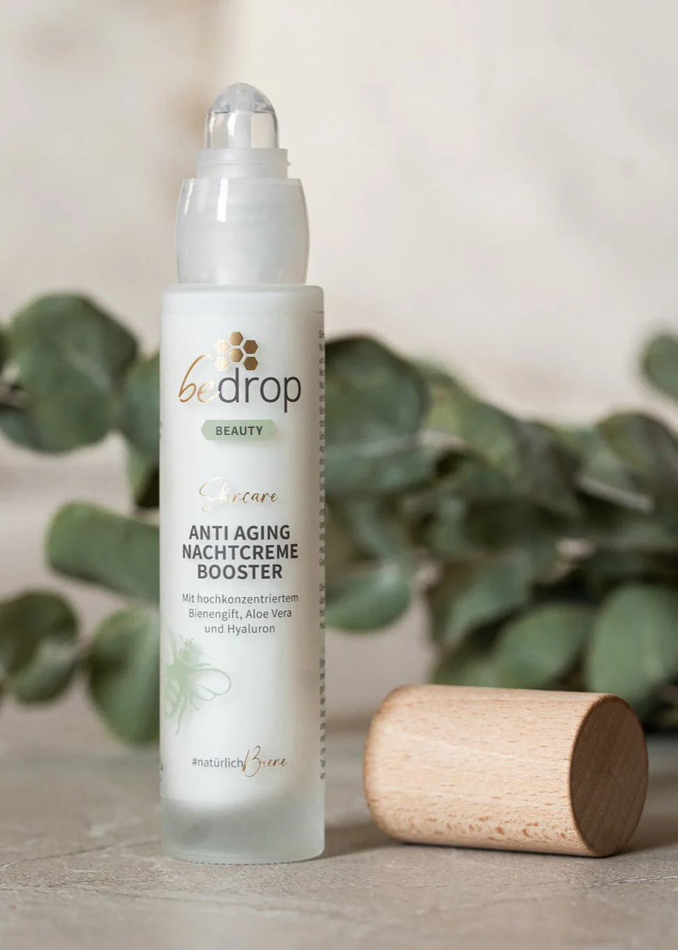 ANTI AGING NACHTCREME BOOSTER / regenerierende Nachtpflege mit Bienengift, Aloe Vera und Hyaluron - 50ml - Image 3