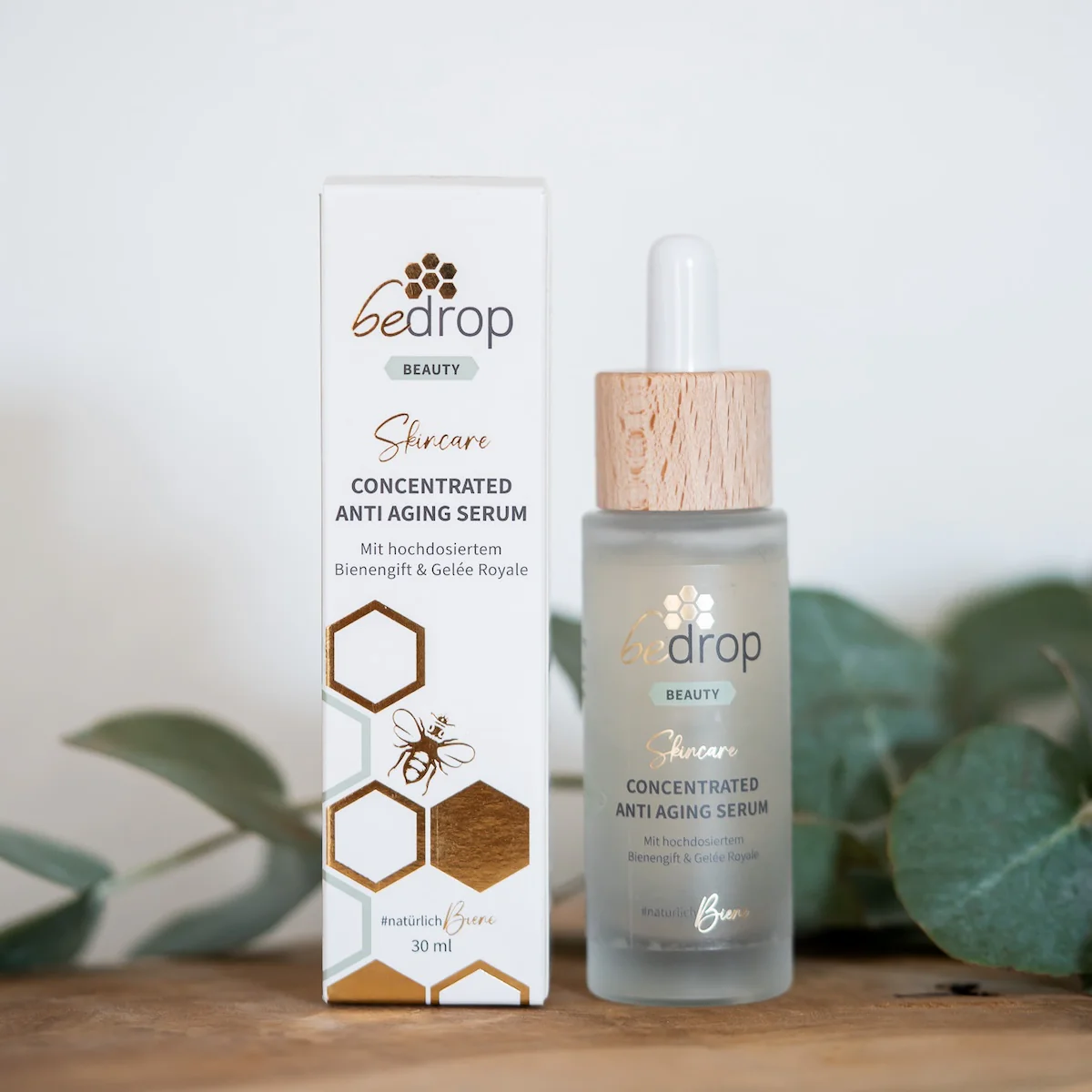 CONCENTRATED ANTI AGING SERUM / Gesichtsserum mit hochdosiertem Bienengift & Gelée Royale - 30ml - Image 4