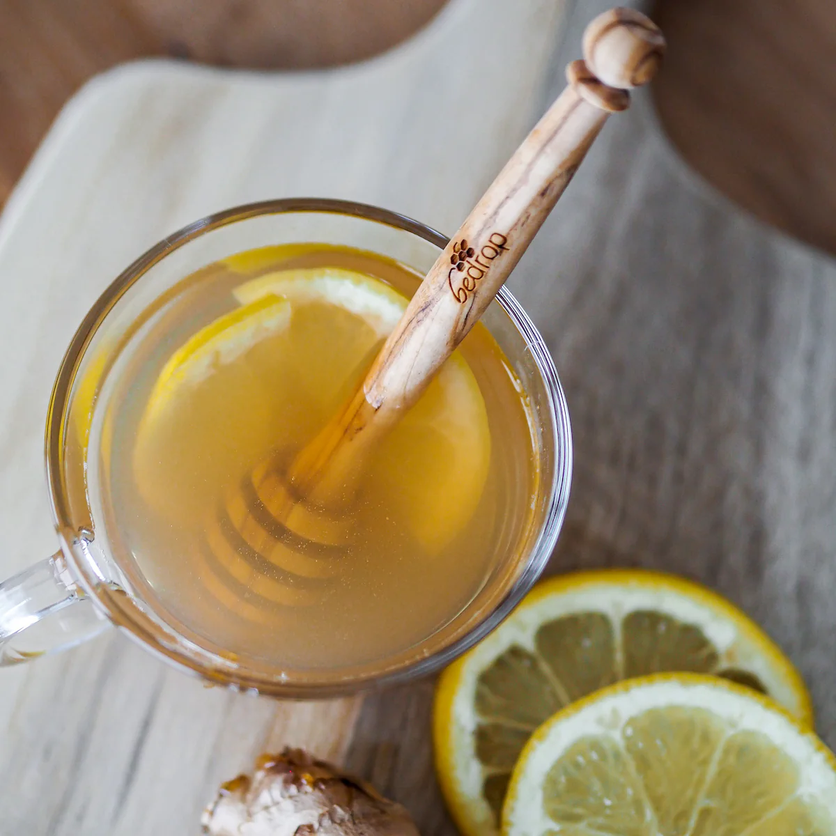 Honiglöffel aus echtem Olivenholz - Image 4