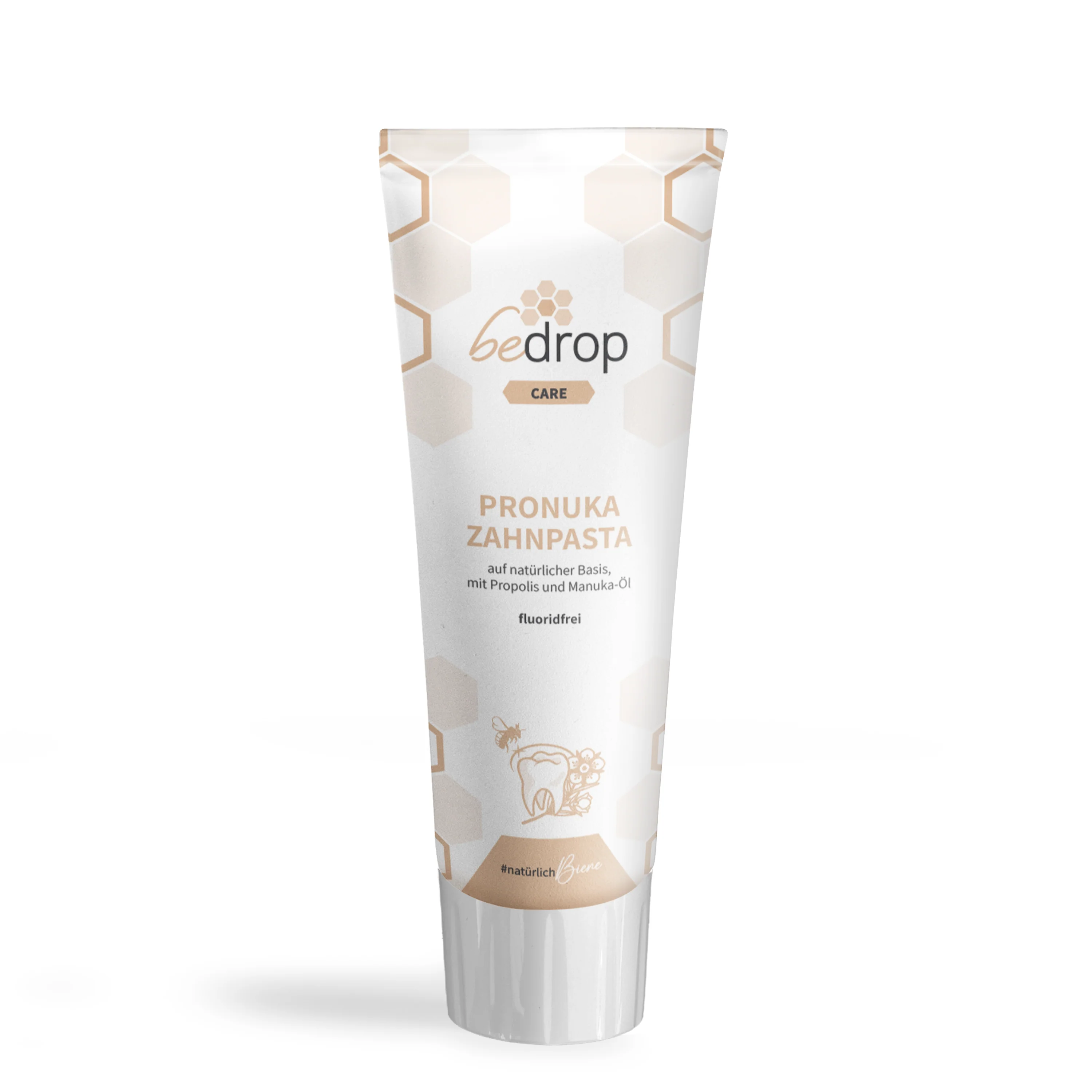 Pronuka Zahnpasta / Zahncreme mit Propolis & Manuka-Öl, fluoridfrei & natürlich - 75ml - Image 5
