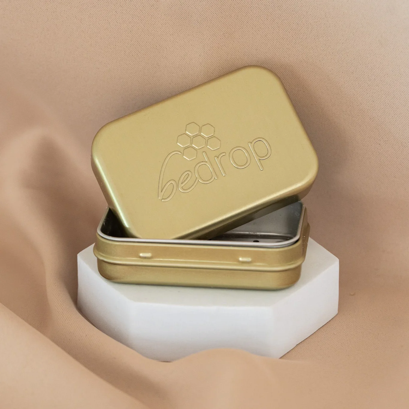 Seifendose aus Aluminium mit Abtropfgitter für Seife & Shampoo - Image 3