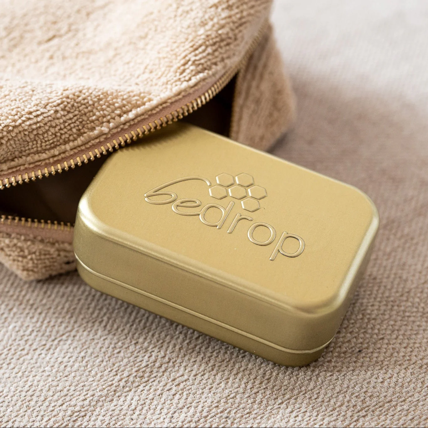 Seifendose aus Aluminium mit Abtropfgitter für Seife & Shampoo - Image 5