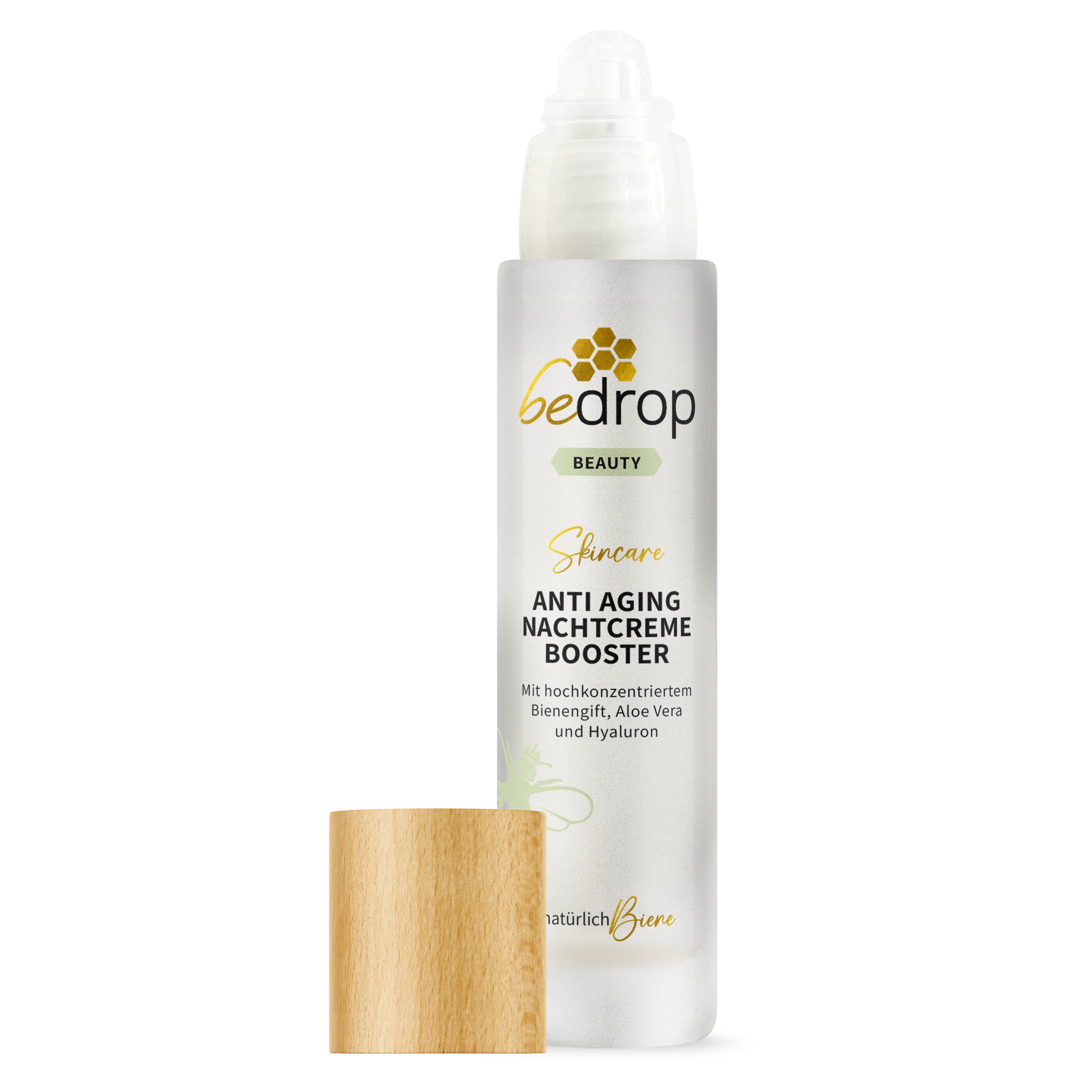 ANTI AGING NACHTCREME BOOSTER / regenerierende Nachtpflege mit Bienengift, Aloe Vera und Hyaluron - 50ml - Image 5