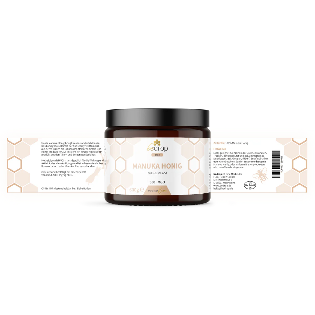 XXL Manuka Honig 600g mit MGO 500+ Vorratsglas - Image 7